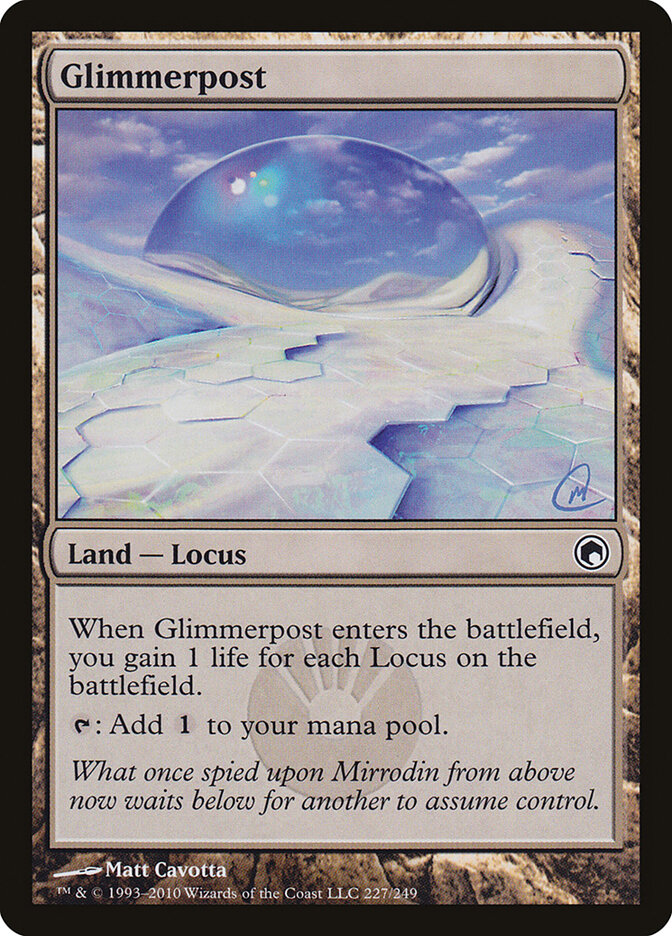 Glimmerpost — Scars of Mirrodin 227/249