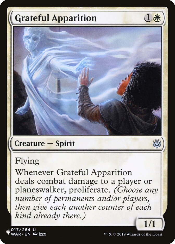 Grateful Apparition — The List WAR-17/5581