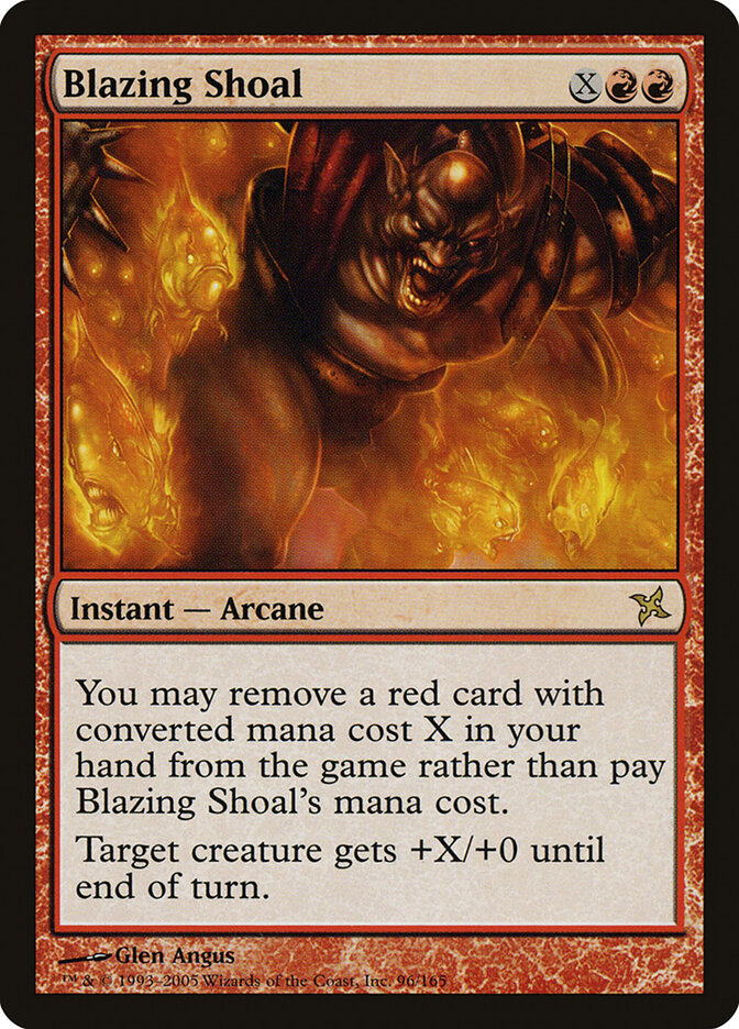 Blazing Shoal — Betrayers of Kamigawa 96/165