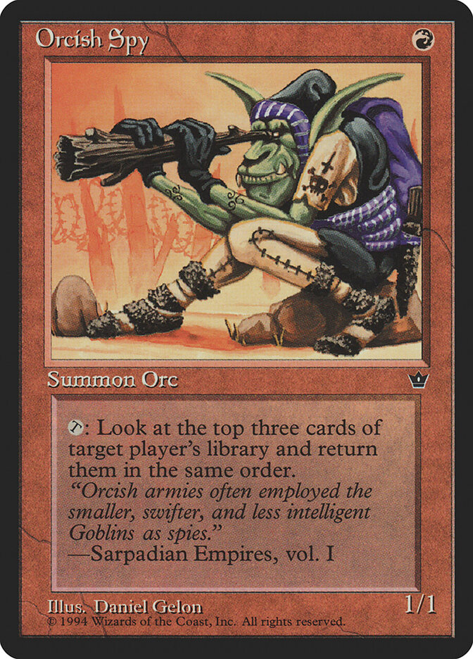 Orcish Spy — Fallen Empires 61b/187