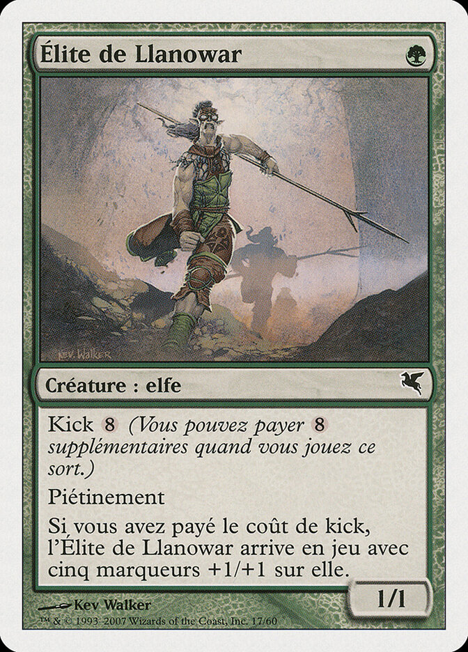 Élite de Llanowar — Salvat 2005 B17/720
