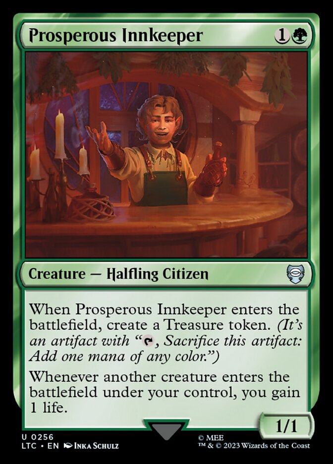 Prosperous Innkeeper — Tales of Middle-earth Commander 256/591