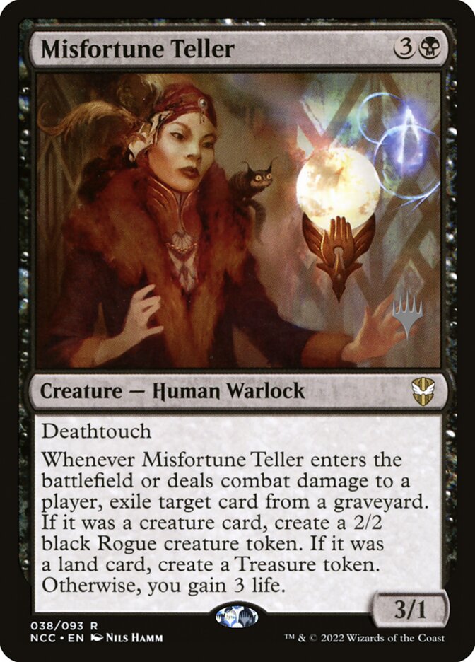 Misfortune Teller — New Capenna Commander Promos 38p/75
