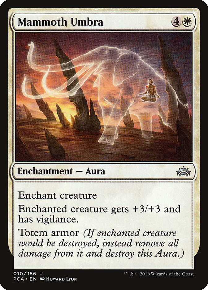 Mammoth Umbra — Planechase Anthology 10/156