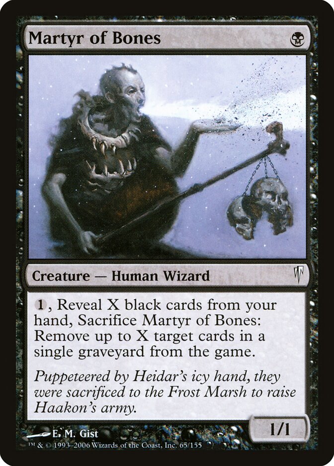 Martyr of Bones — Coldsnap 65/155