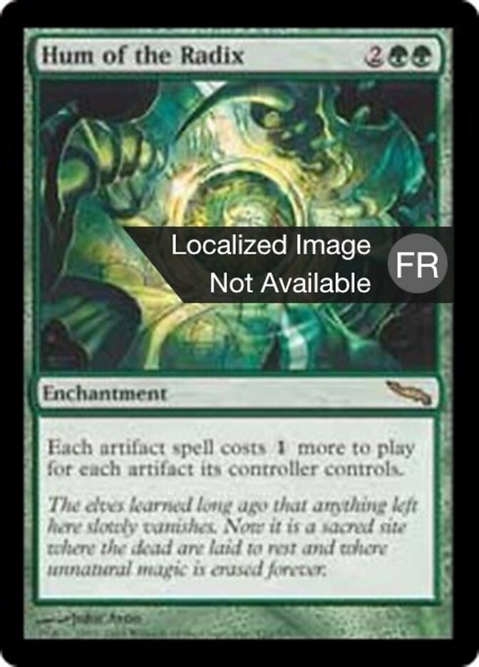 Bourdonnement du Radix — Mirrodin 122/306