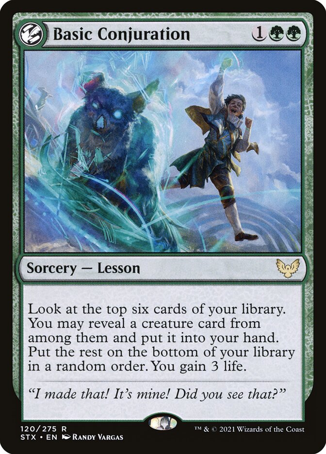 Basic Conjuration — Strixhaven: School of Mages 120/393