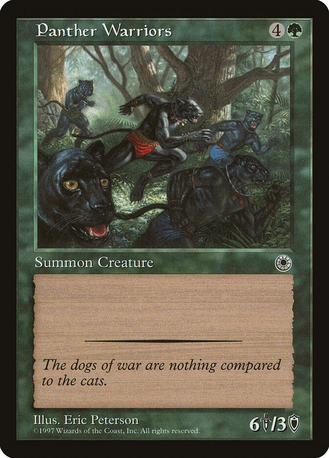 Panther Warriors — Portal 180/244
