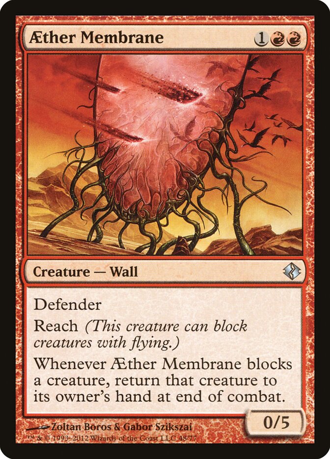 Aether Membrane — Duel Decks: Venser vs. Koth 48/77