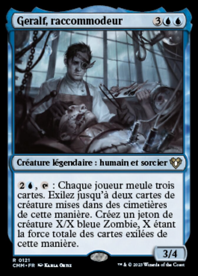 Geralf, raccommodeur — Commander Masters 121/1067