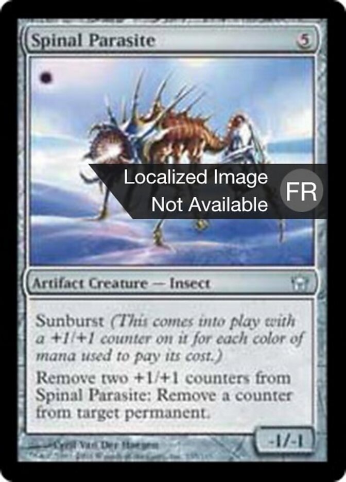 Parasite spinal — Fifth Dawn 155/165