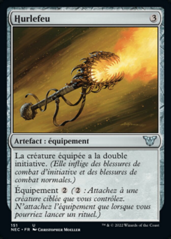 Hurlefeu — Neon Dynasty Commander 151/179