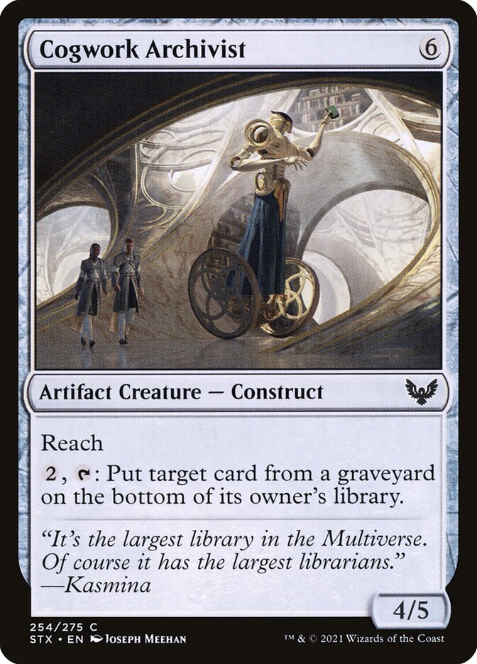 Cogwork Archivist — Strixhaven: School of Mages 254/393