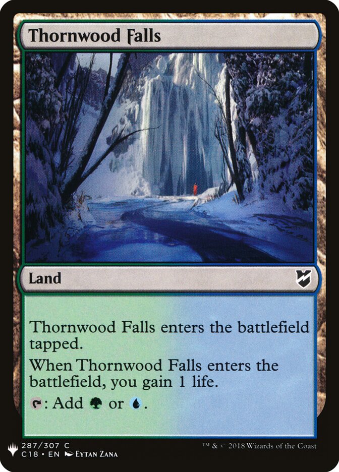 Thornwood Falls — The List C18-287/5581