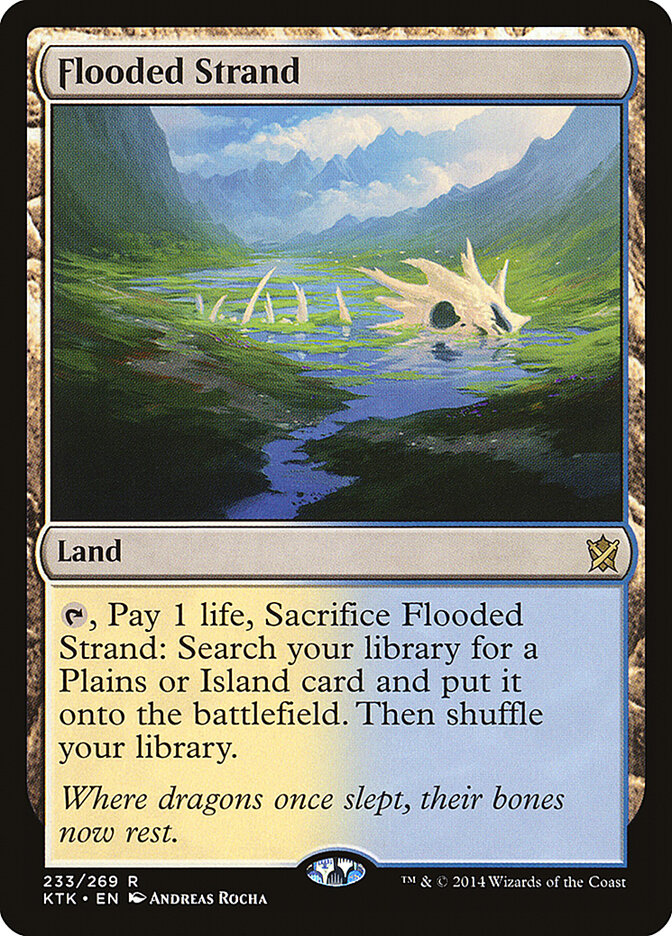 Flooded Strand — Khans of Tarkir 233/293