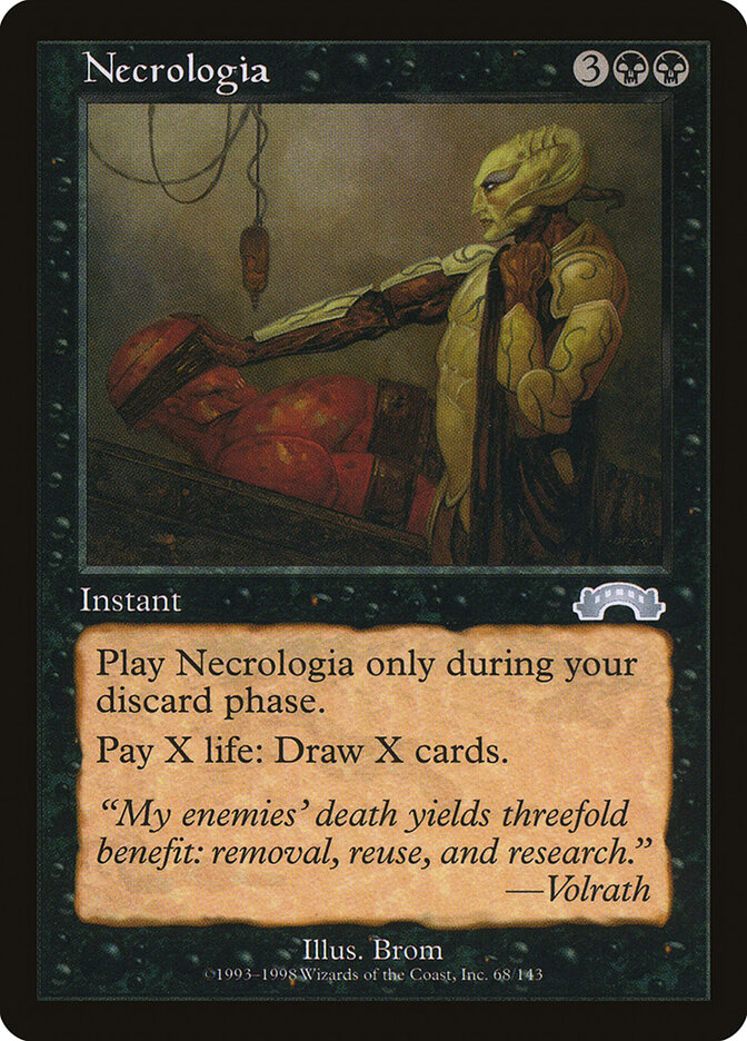 Necrologia — Exodus 68/143