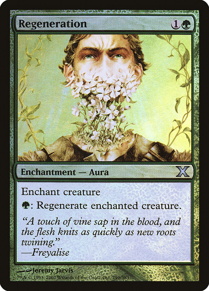 Regeneration — Tenth Edition 290★/510