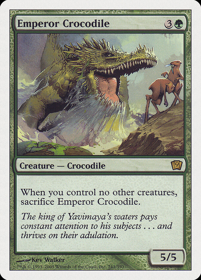 Emperor Crocodile — Ninth Edition 241/709