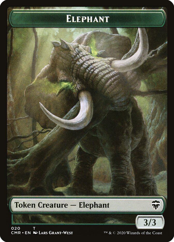 Elephant — Commander Legends Tokens 20/23