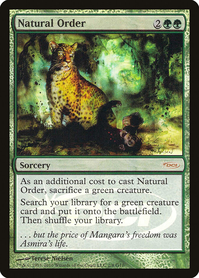 Natural Order — Judge Gift Cards 2010 2/8