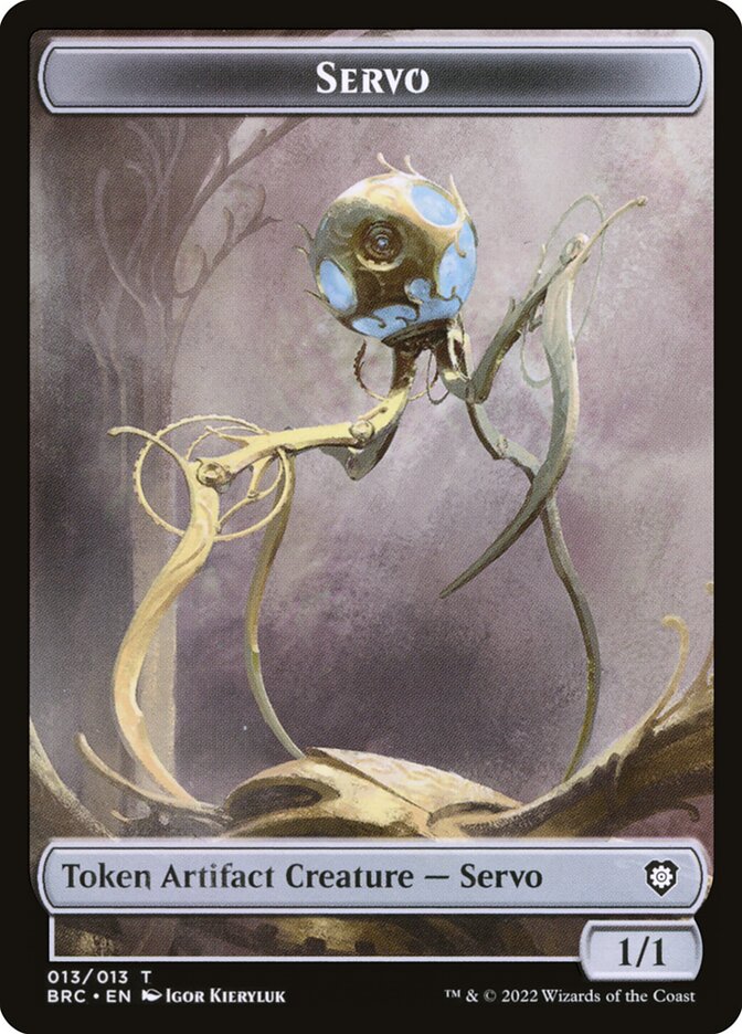 Servo — The Brothers' War Commander Tokens 13/14