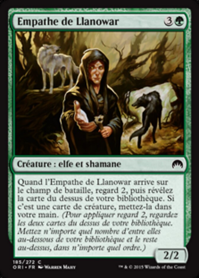 Empathe de Llanowar — Magic Origins 185/288