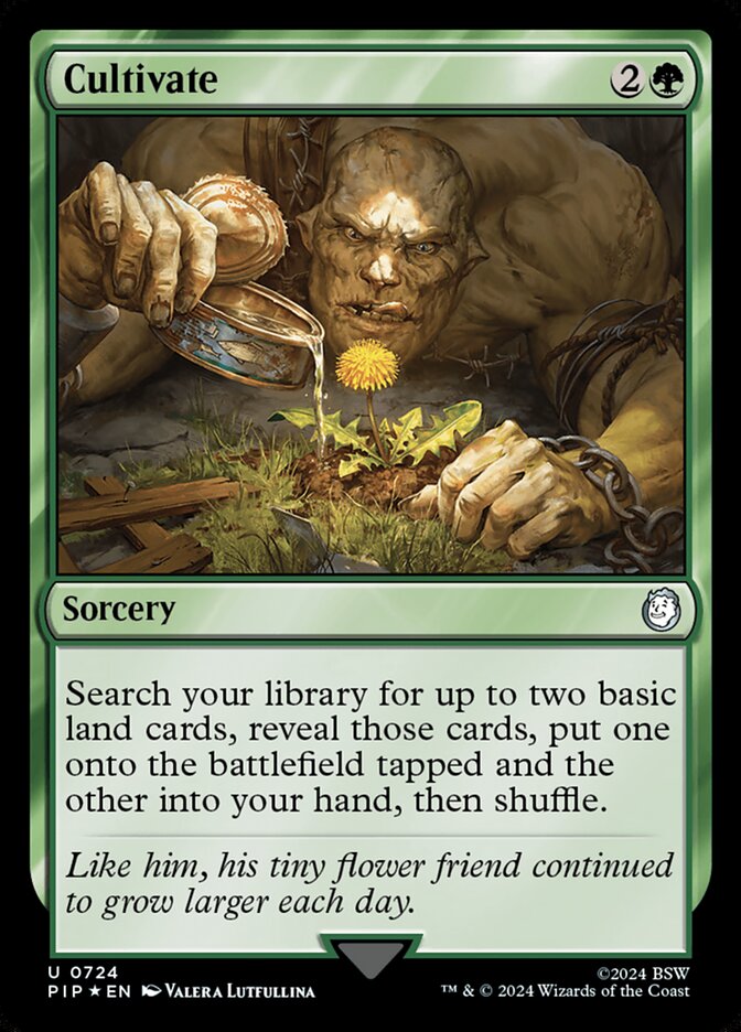 Cultivate — Fallout 724/1068
