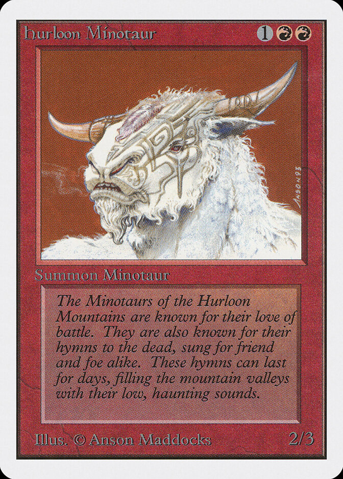 Hurloon Minotaur — Unlimited Edition 159/302
