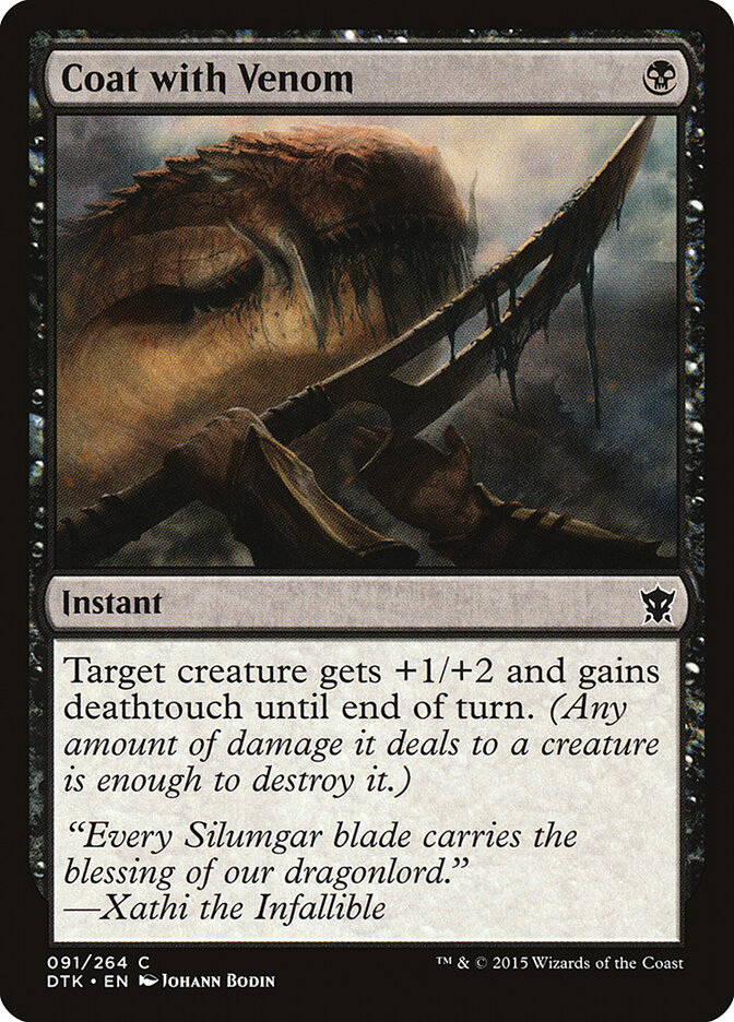 Enduire de venin — Dragons of Tarkir 91/264