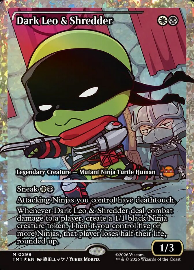 Dark Leo & Shredder — Teenage Mutant Ninja Turtles 299/320