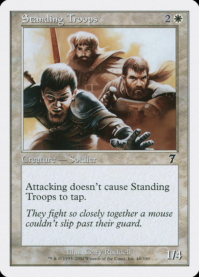 Standing Troops — Seventh Edition 48/708