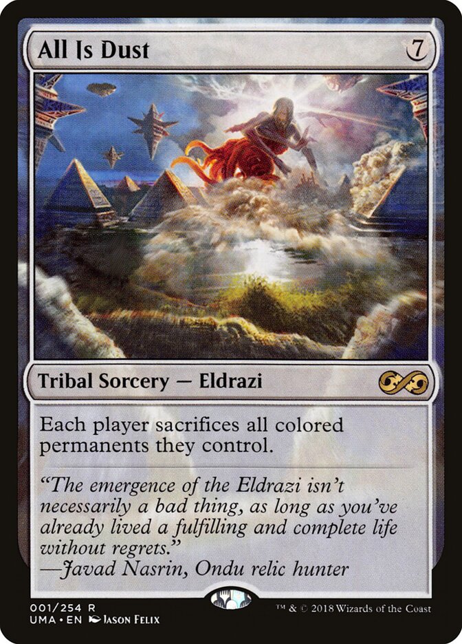 All Is Dust — Ultimate Masters 1/254