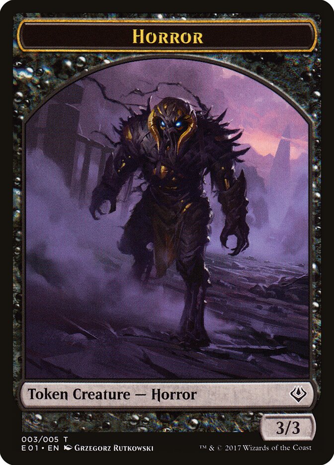 Horror — Archenemy: Nicol Bolas Tokens 3/5