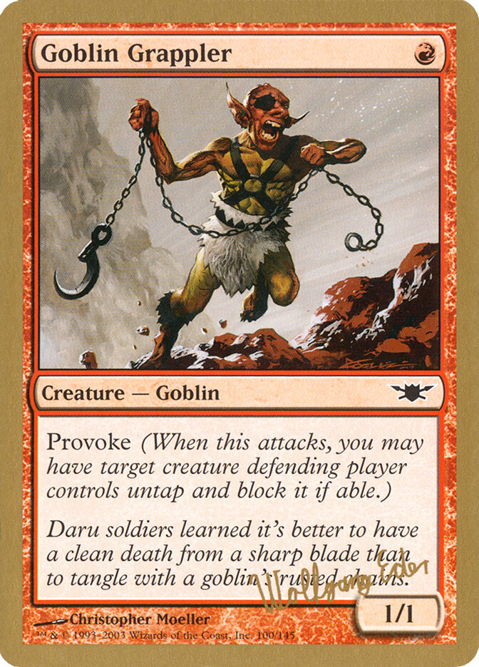 Goblin Grappler — World Championship Decks 2003 we100/142