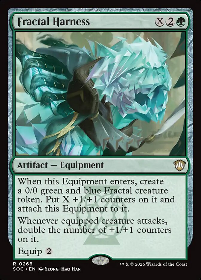 Fractal Harness — Secrets of Strixhaven Commander 268/426