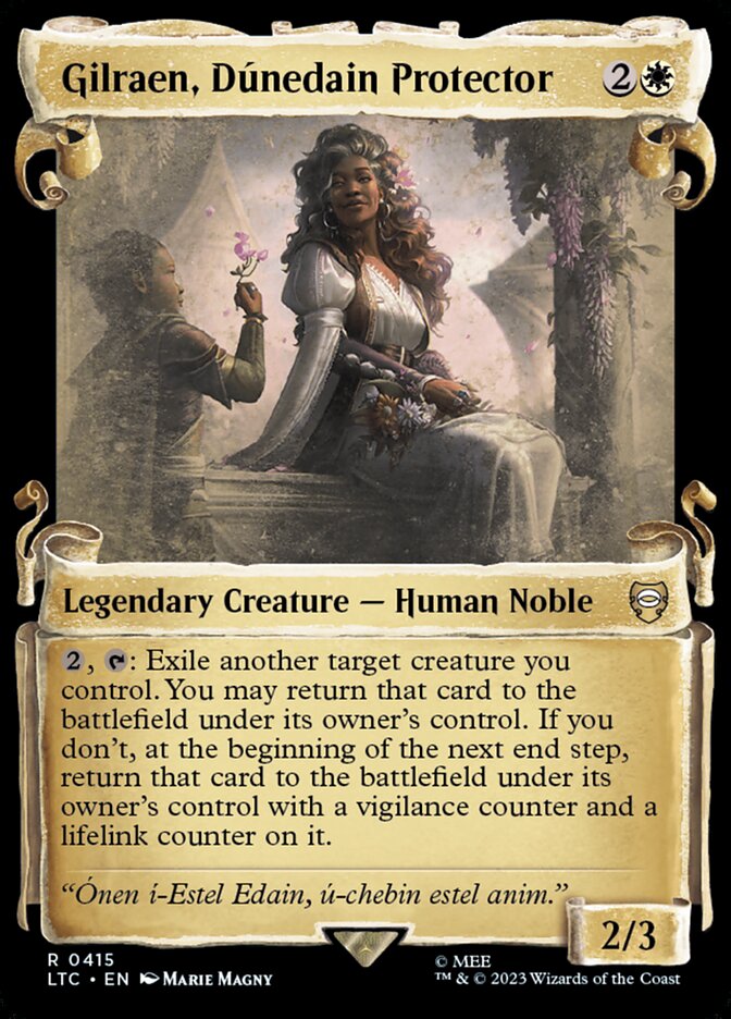 Gilraen, Dúnedain Protector — Tales of Middle-earth Commander 415/591