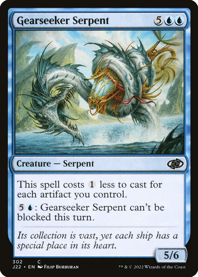 Serpent mécanochercheur — Jumpstart 2022 302/835