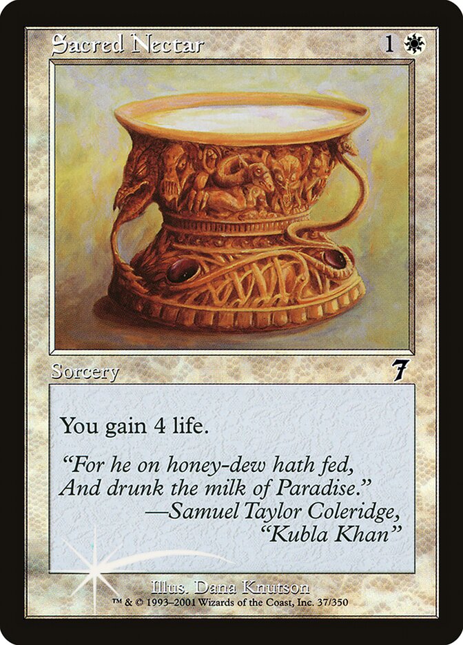 Sacred Nectar — Seventh Edition 37★/708