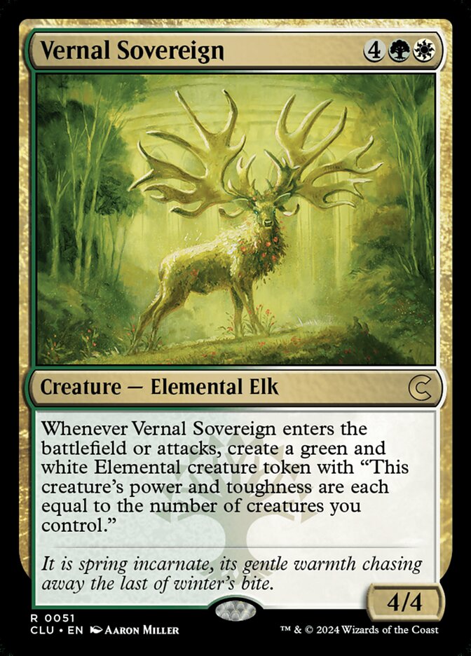 Vernal Sovereign — Ravnica: Clue Edition 51/284