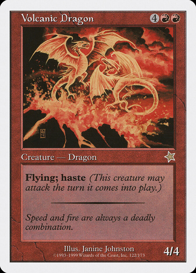 Volcanic Dragon — Starter 1999 122/173