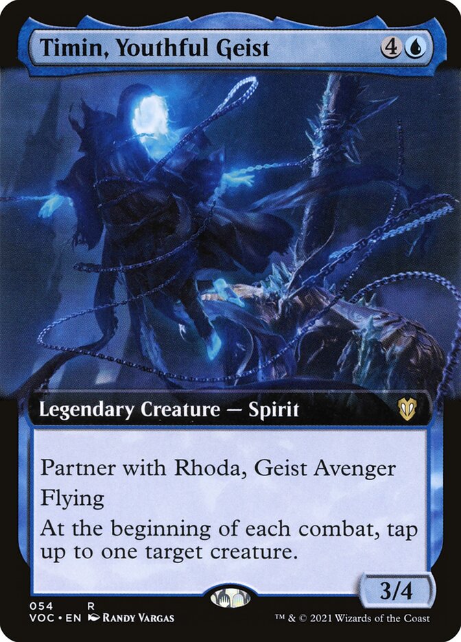 Timin, Youthful Geist — Crimson Vow Commander 54/188