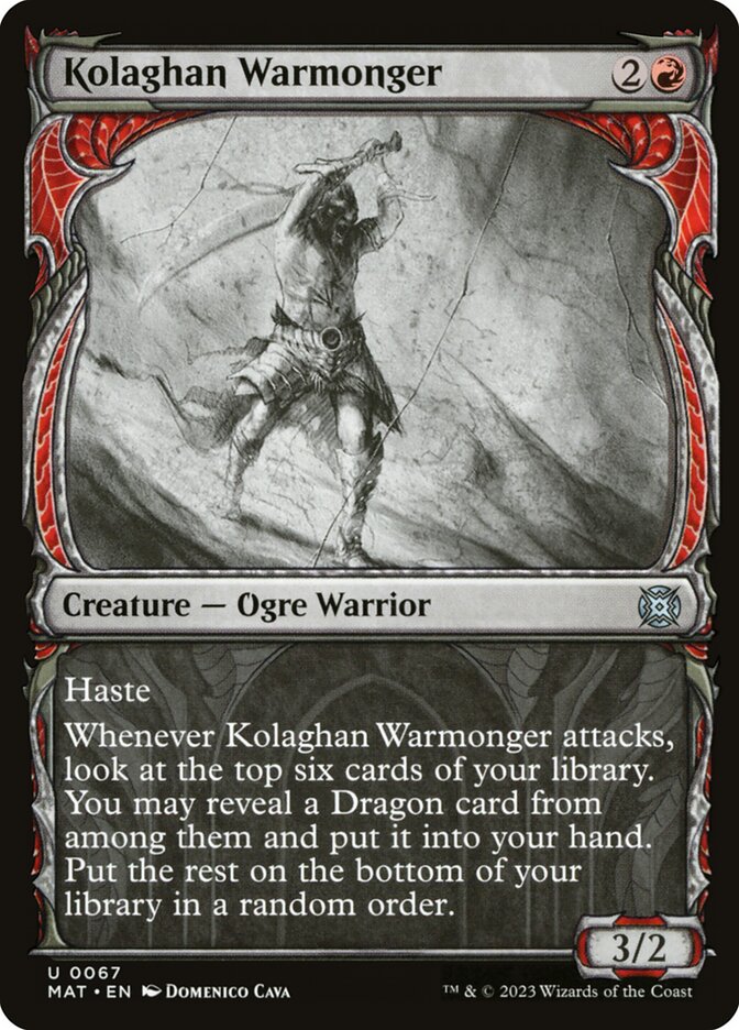 Kolaghan Warmonger — March of the Machine: The Aftermath 67/230