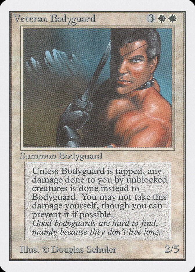 Veteran Bodyguard — Unlimited Edition 42/302