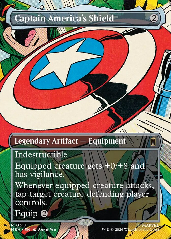 Captain America's Shield — Marvel Super Heroes 317/453
