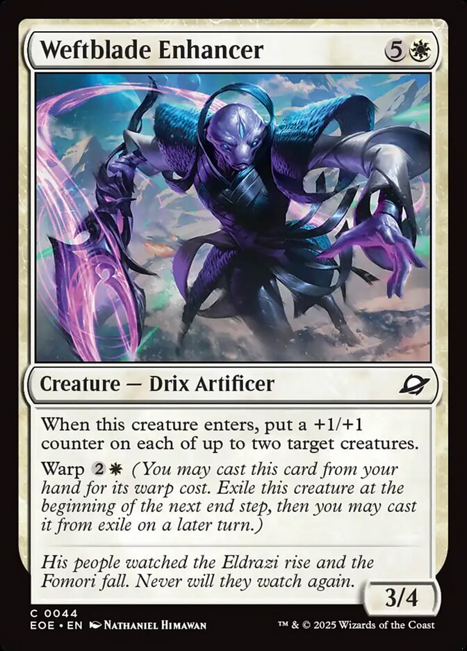 Weftblade Enhancer — Edge of Eternities 44/399