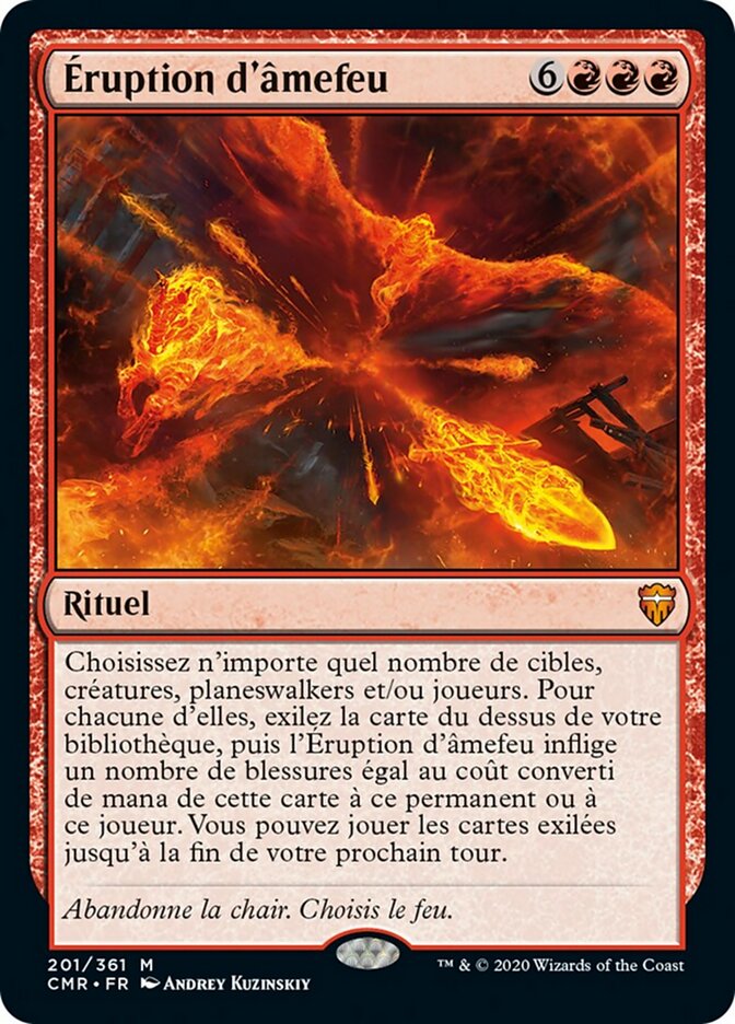 Éruption d'âmefeu — Commander Legends 201/718