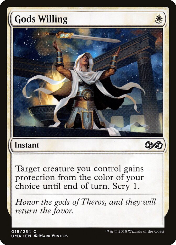 Gods Willing — Ultimate Masters 18/254