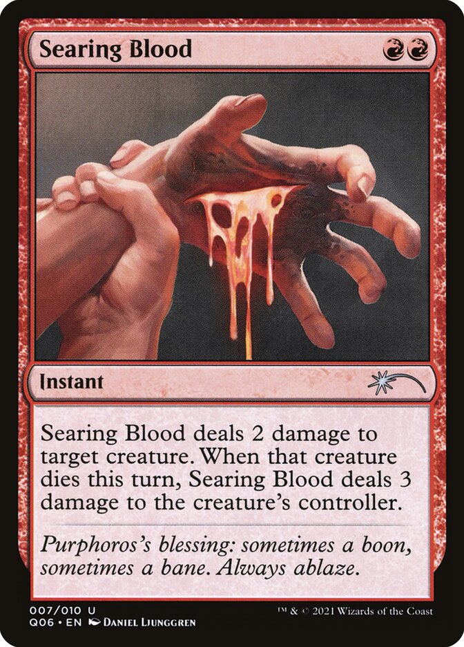 Searing Blood — Pioneer Challenger Decks 2021 7/10