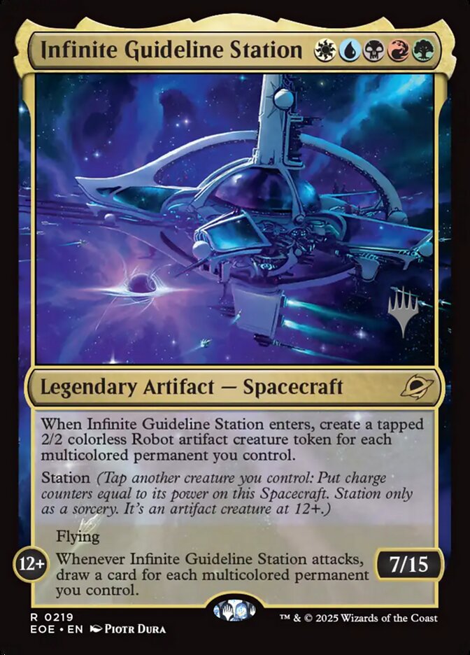 Infinite Guideline Station — Edge of Eternities Promos 219p/160