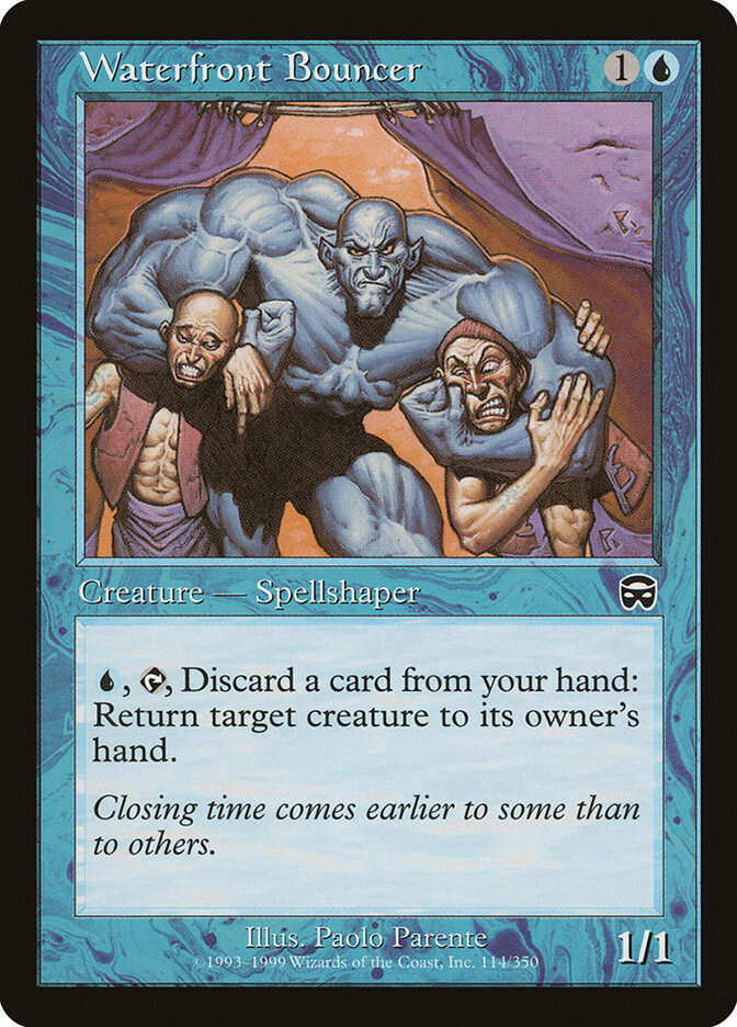 Waterfront Bouncer — Mercadian Masques 114/350